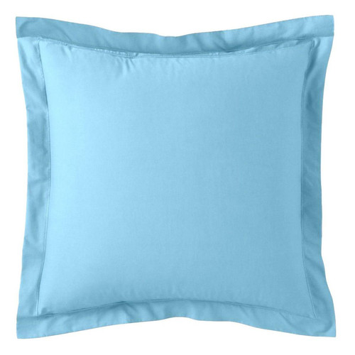 3S. x Tertio (Nos Unis) - Taie d'oreiller coton TERTIO® - Bleu Lagon - Sélection linge de lit unis